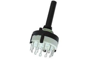 Velleman - 8404-2C Interruptor Giratorio de 2 Polos/6 Posiciones 139752