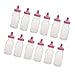 Produktbild MagiDeal Milchflasche Form Konfetti 12pcs Tischdekoration Tisch Deko Geburtstag Geburtstagsdeko Baby Shower Party - Rosa