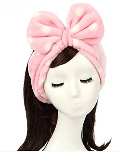 Haarband Haarreif zwei Schleifen, Baumwolle, 1PC