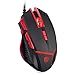Price comparison product image EasySMX Optical Gaming Mouse, 8 DPI 9 Buttons Gaming mice Weight Tuning Set Non-slip Design Ergonomic Game Mouse with 4 Programmed Buttons, LED Light, Fire/Sniper Button [2019 Edition]