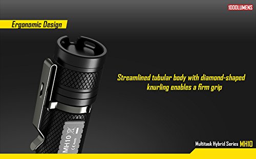 Nitecore Multitask Hybrid MH10 XM-L U2 bis 1000 Lumen aufladbar - 9