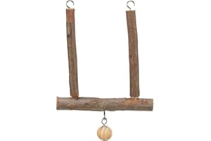 TRIXIE Columpio Natural Living con Bola para Pájaros