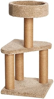 AmazonBasics Cat Activity Tree with Scratching Posts, Medium