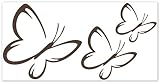 wandfabrik – Wandtattoo – 3 tolle Schmetterlinge (S3) - 2