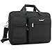 Produktbild UtoteBag 17,3 Zoll Laptoptasche Schultertasche Notebooktasche Business Aktentasche Umhängetasche, Schwarz