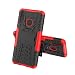 Produktbild GH Schock-Beweis Dual Layer Hybrid Rüstung Hülle Für Huawei P Smart Plus, [Heavy Duty Protection] [Dual Layer] Hart Silikon Haut Hybrid Kickstand Tasche/Schutzhülle