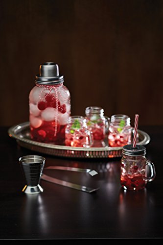 Bar Craft Cocktail-Set, Vintage-Sti, Glas, transparent - 3