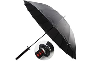 ZNLVZSH Parasol Demon Slayer, Anime Cosplay Automatyczny parasol, 210T 8 Bones Parasol Sun & Deszcz Wiatroszczelna wodoodporna dla mężczyzn kobiet, różne opcje znaków, Kamado Tanjirou A