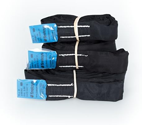 Firetoys Polyester Lifting Strop, Working Load Limit for Round Sling – 2 Tonne, Multiple Spanset Sizes EWL Available - 1.75m