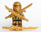 LEGO Ninjago - Minifigur goldener Ninja mit 3 Schwertern