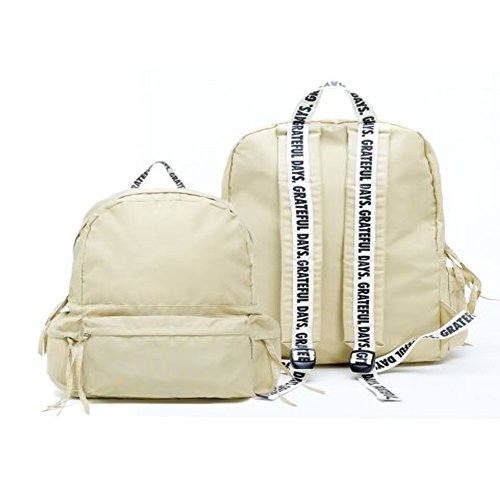 Preisvergleich Produktbild KPOP EXO K Fashion Schule Rucksack bookbag-unionobjet capsule169, beige