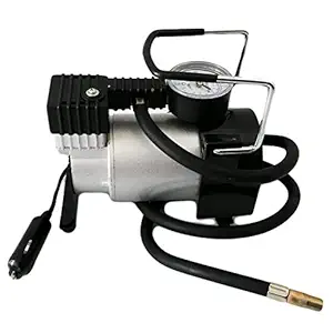 Sevia Heavy Duty Metal 12V DC Electric Portable Car Air Compressor Pump Tire Inflator