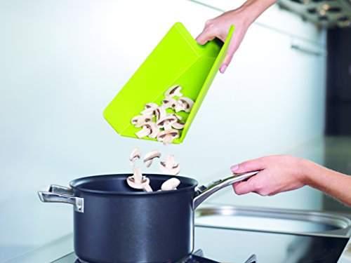 Joseph Joseph JJ91 Chop2Pot Plus-Schneidbrett Groß, rot - 2