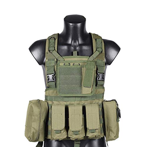 Preisvergleich Produktbild Tactical Vest Militärfeld Westen Security Guard Weste Einstellbare Atmungsaktive Wasserdichte Für Außen