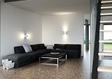 OSRAM LED-Wandleuchte /Tresol /silber /Innen /horizontale und vertikale Montage /LED-Spots 60° schwenkbar /4,5 Watt /warmweiß-3000K - 6