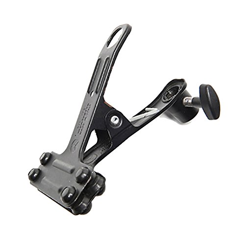 Manfrotto 175 - Clip de Montura para trípodes y monopiés, Color Negro