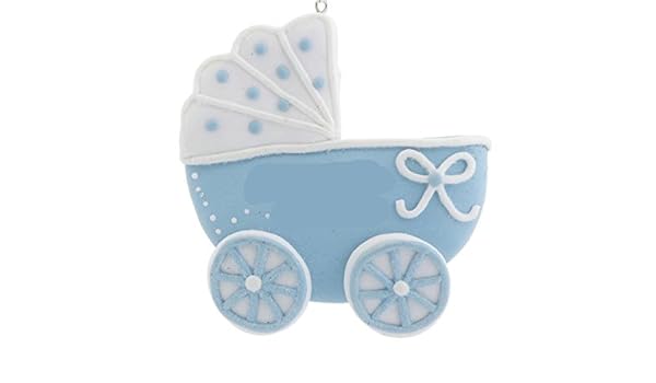 baby carriage ornament