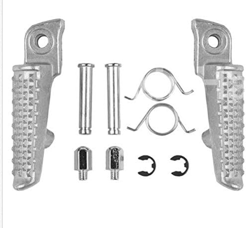ANAY Foot Pegs Foot Rests Front Foot Pegs For Honda CB1000R 2008-2015 CBR 600RR 2003-2006 silver