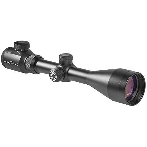 Minidiva Tactical 3-9X40 Red & Green Illuminato Mil-puntino di caccia di portata del fucile con i supporti liberi