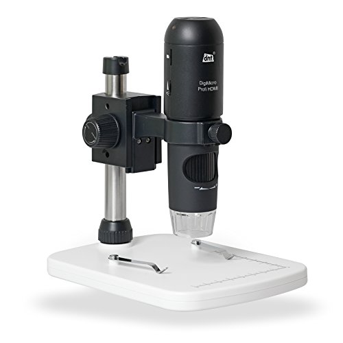 DNT DigiMicro Profesional hdmi 3 MP USB Microscopio con 230 x Zoom Negro