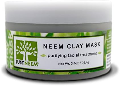 Neem Clay Mask 7 oz (199 g) – JustNeem