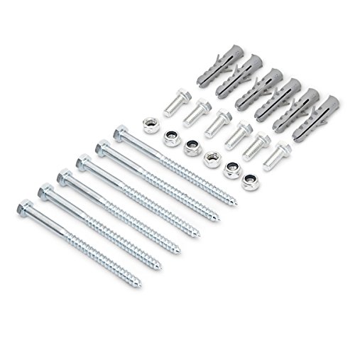 Relaxdays Parkplatzsperre manuell mit Schloss und Leuchtmarkierung, 10017409 - 6