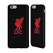 Produktbild Offizielle Liverpool Football Club Rot Liver Bird Schwarz Rückseite Handyhülle Aus Leder Für Apple iPhone 6 Plus / 6s Plus