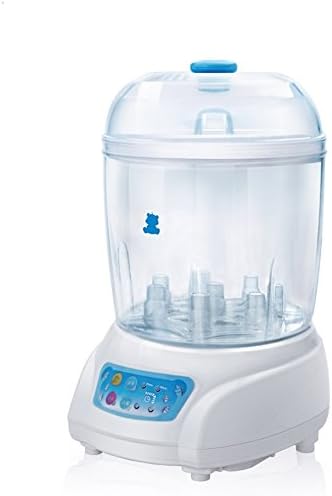 GWQMM Electric Steam Steriliser And Dryer,For Baby Bottles Soothers (White)