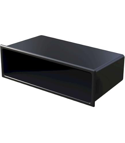 ACV Electronic CD Einbaurahmen Set - Komplettset Mit Distanzrahmen & Entriegelungsbügeln Für Autoradios