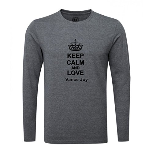 Keep Calm And Love Vance Joy Luxury Slim Fit Long Desertcart INDIA