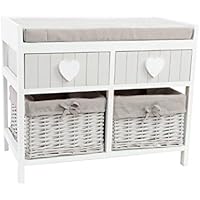 Bancos con cajones de pasillo | Amazon.es