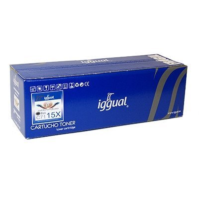 Preisvergleich Produktbild Iggual HP C7115 X rebuilt Toner, schwarz