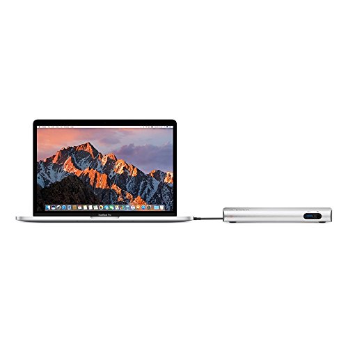 Belkin Thunderbolt 3 Express Docking Station (mit 1m Thunderbolt 3 Kabel, verbindet bis zu 8 Geräte, mehrere USB-C und USB Anschlüsse, kompatibel mit Mac – Aluminium) - 3
