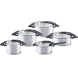 fissler topfset intensa test FÜR ALLE HERDARTEN: Dank dem cookstar Allherdboden sind die Kochtöpfe für alle Herdarten, Gasherd, Ceranherd, Elektroherd und Induktion geeignet. Er liegt perfekt auf allen Herden auf und sorgt für eine optimale Wärmeverteilung & -speicherung und hilft so Energie zu sparen.