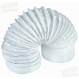 Vent Hose Pipe For Heating And Cooling Ventilation, Insulated Flexible Aluminum Ventilation