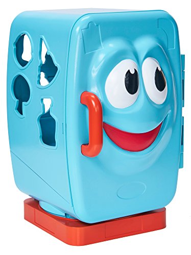 TOMY Phil the Fridge - Children's Shape-Sorting Electronic Action Game - 2 to 4 Players - Suitable From 3 years