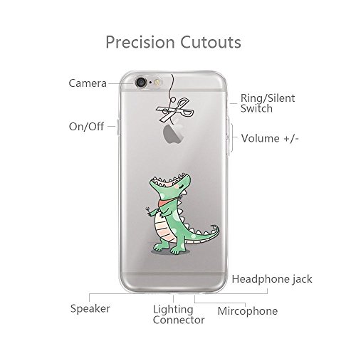 Qissy Carcasa iPhone 6 6s TPU Transparente Funda Cubierta de Silicona de Ultra Delgado impresi n de Estuche Carcasa Trasera para Apple iPhone 6 6s 4 7 Pulgadas reviews Qissy Carcasa iPhone 6 6s TPU Transparente Funda Cubierta de Silicona de Ultra Delgado impresi n de Estuche Carcasa Trasera para Apple iPhone 6 6s 4 7 Pulgadas