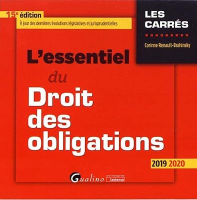 L'essentiel du droit des obligations