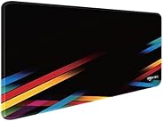 Amazon Basics Extended Gaming Mouse Pad for Computer Laptop| Stitched Embroidery Edges| Non-Slip Rubber Base |