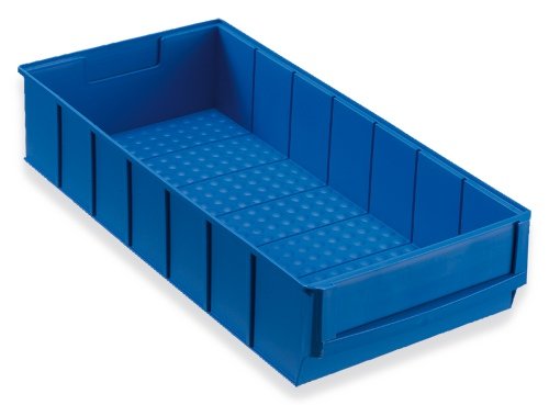 24 Industriebox blau 400x183x81 mm Stapelboxen Stapelbox Stapelkästen Stapelkasten universalboxen Lagerkisten Lagerkiste lagerbehälter kunststoffkisten Stapelkiste Stapelkisten aufbewahrungskiste aufbewahrungskisten kunststoffkiste Universalkiste