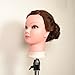 amazon finest 22'' 100% Real Human Hair, Female Barber Hairdresser Hair Hairdressing Hair Cutting Student Practice Training Head Doll Mannequin