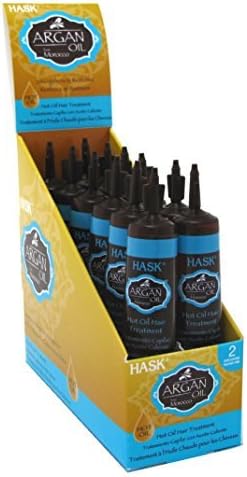 Hask Tubes Argan Oil Hot Strengthens/Restores (12 Pieces) by Hask Placenta