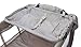 Portable Baby Child Travel Cot Bed Bassinet Play Pen Playpen (brown)