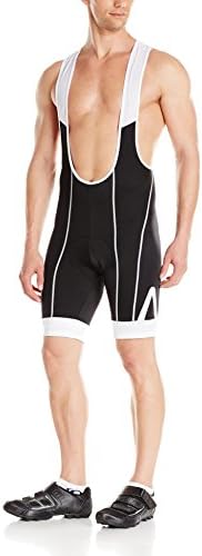 Primal Onyx Prisma Bib Shorts Mens, Mens, Onyx Prisma Bib, black / white, FR : S (Taille Fabricant : S)