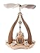Produktbild DREGENO Seiffen Design-Pyramide Dresdner Frauenkirche, Holz, Natur, 34 x 34 x 47.5 cm