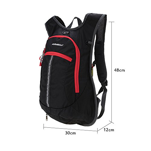 Lixada Wasserabweisend Schulter Fahrrad Rucksack für Mountain Radreisen Wandern Camping Wassertasche - 2