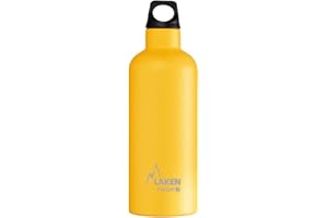 Botella Térmica de Acero Inoxidable de Doble Pared Aislada al Vacío Laken - Para Niños y Adultos/Para Gimnasio y Deportes - Resistente y Duradera - 350/750ml 1L