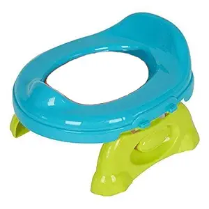Nabhu Portable Travel Toilet Potty Trainer Seat, Kids Potty Training Step Up Tool, Western Toilet Travel Out Door Home