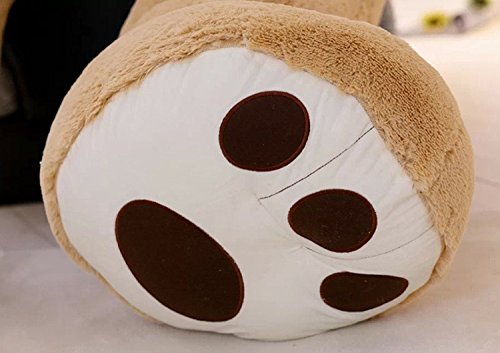 YunNasi 250 cm /8.2 Feet Super Big Huge Giant Titanic Cudly Plush Bear Stuffed Doll Toy Children and Girl Friend Gift Light Brown.