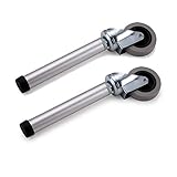 XIHAA Walkers Accessories, Replacement Parts Set For Folding Medical Walkers - Includes Two 3 In Universal Turning Wheel,2Pcs
